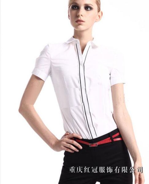 女(nǚ)士商務襯衫-3