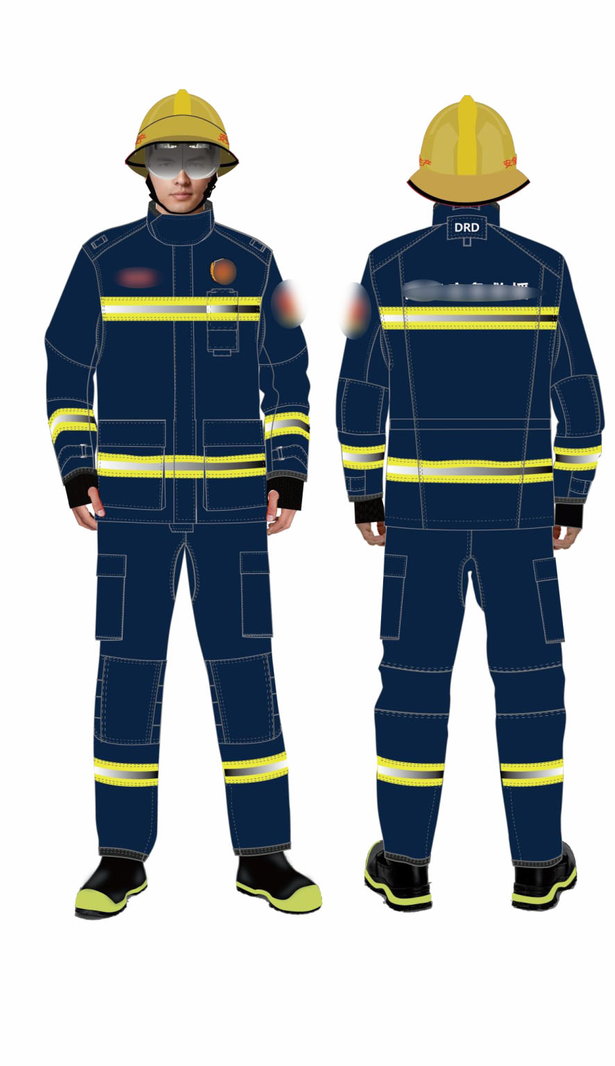 滅火(huǒ)防護服（救援隊員(yuán)）