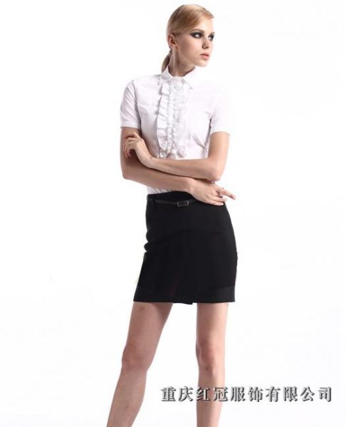 女(nǚ)士商務襯衫-12