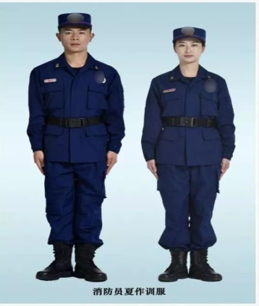 消防員(yuán)冬作(zuò)訓服