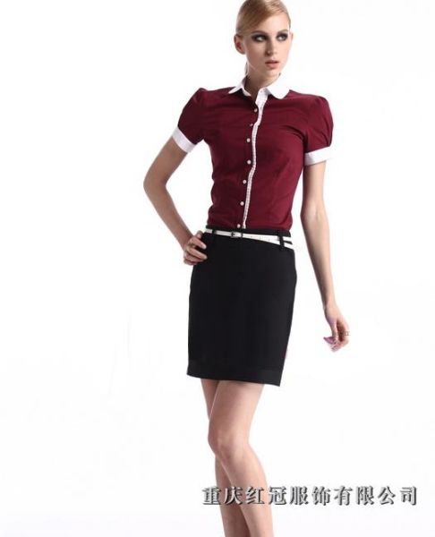 女(nǚ)士商務襯衫-14
