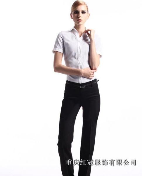 女(nǚ)士商務襯衫-18