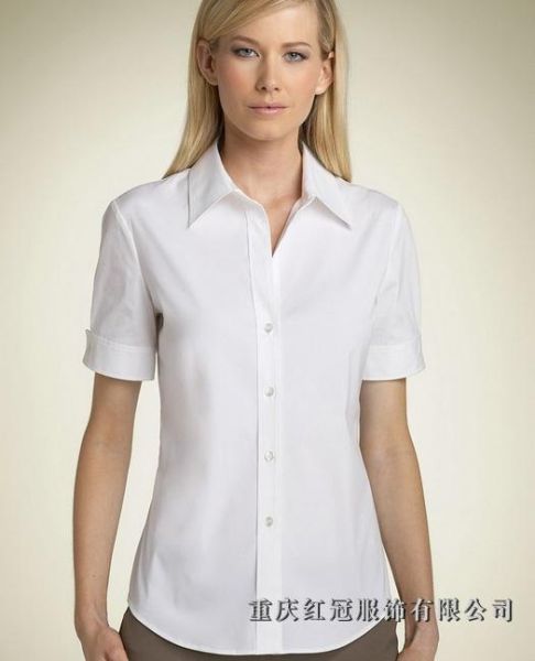 女(nǚ)士商務襯衫-21