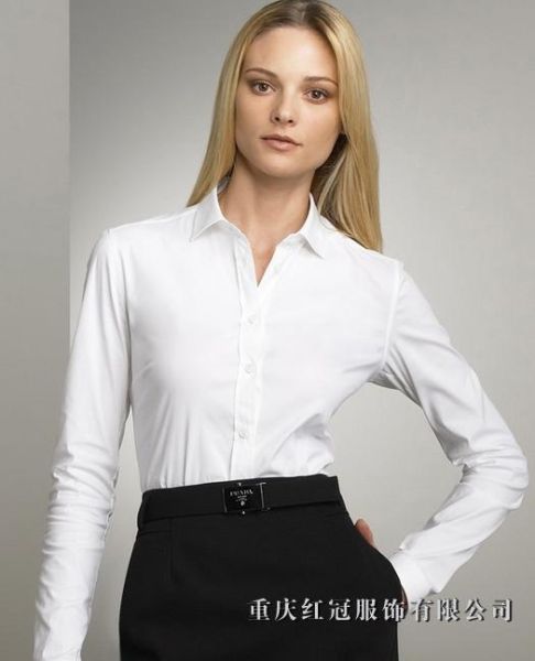女(nǚ)士商務襯衫-22