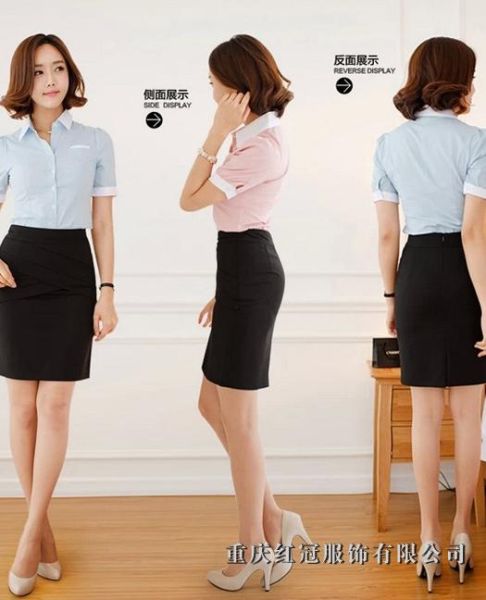 女(nǚ)士商務襯衫-40