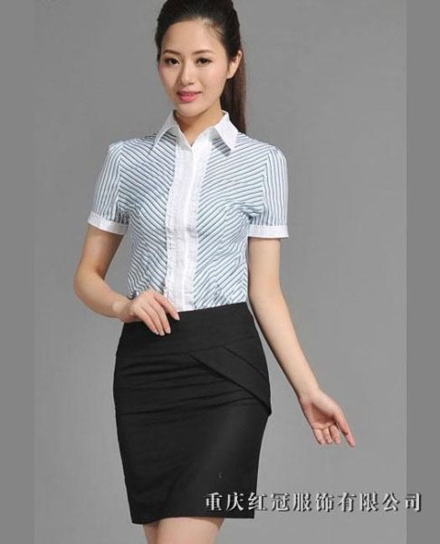 女(nǚ)士商務襯衫-59