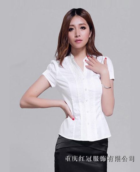 女(nǚ)士商務襯衫-60