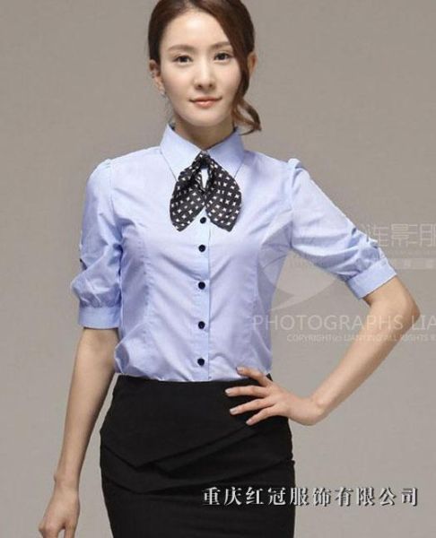 女(nǚ)士商務襯衫-61