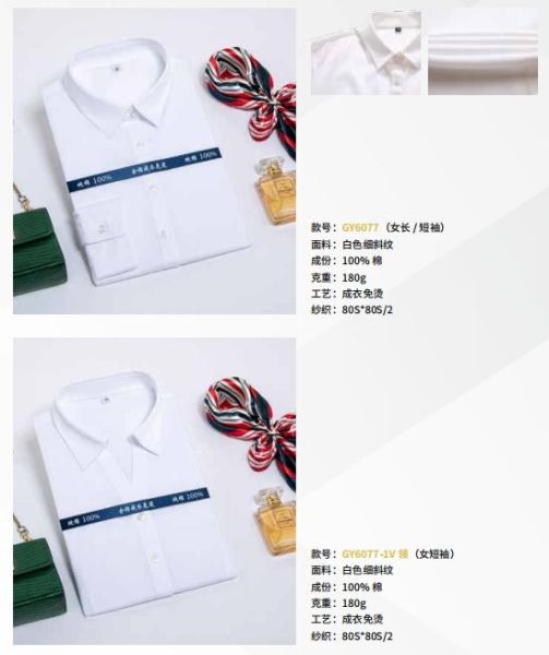 女(nǚ)士商務襯衫-86